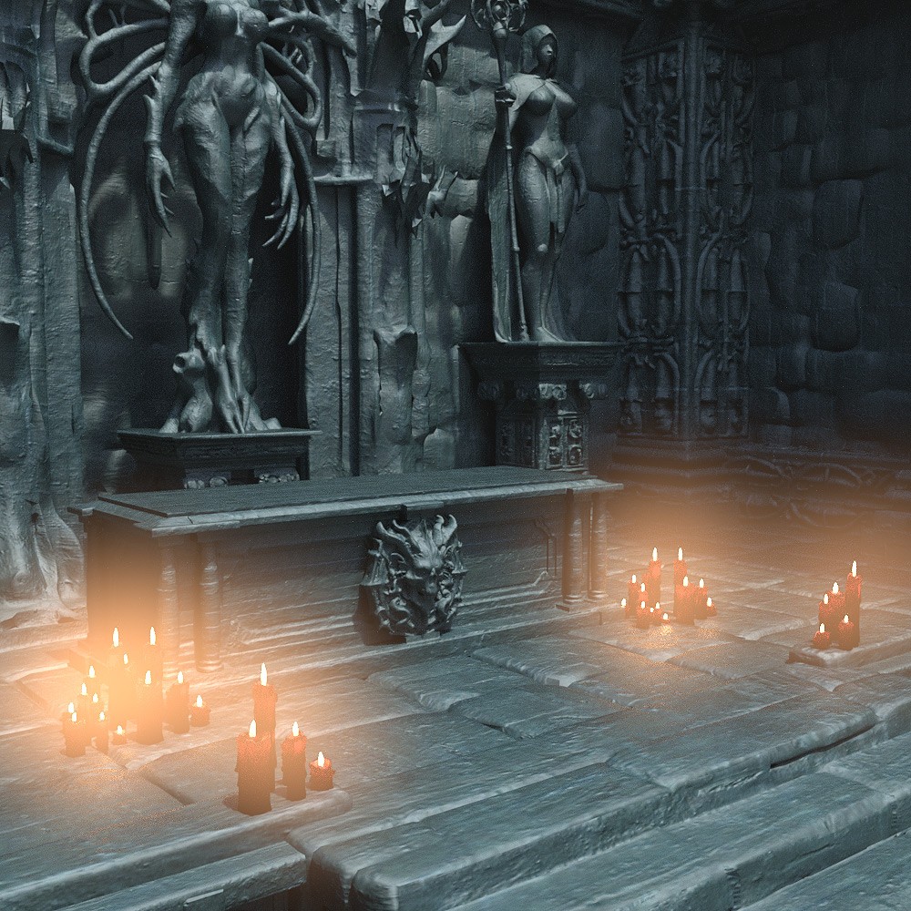 Dark Sacrarium for Daz Studio by N/A