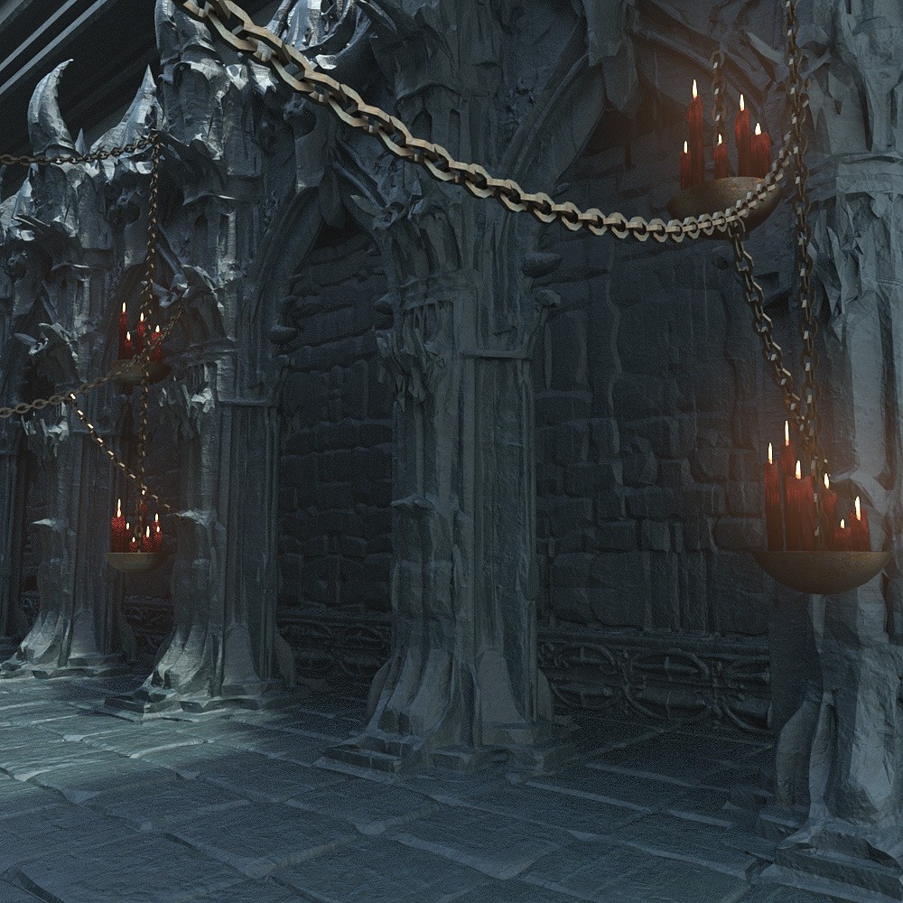 Dark Sacrarium for Daz Studio by N/A