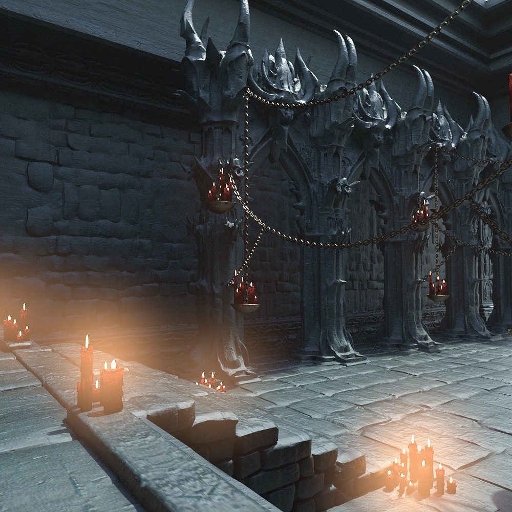 Dark Sacrarium for Daz Studio by N/A