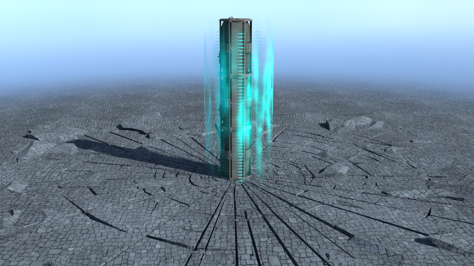 Shattered ground by N/A