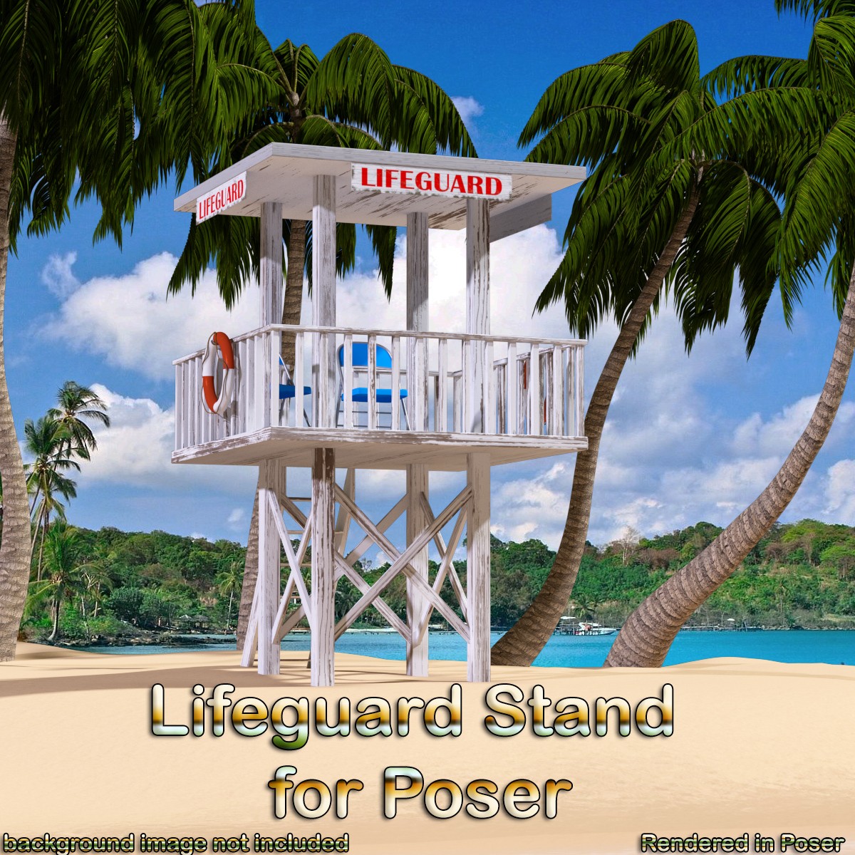AJ LifeGuard Stand For Poser by N/A