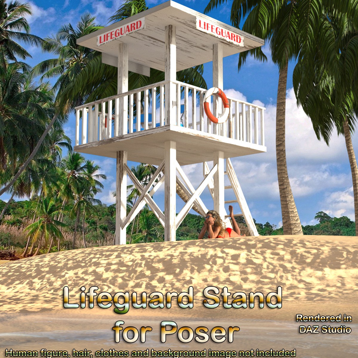 AJ LifeGuard Stand For Poser by N/A
