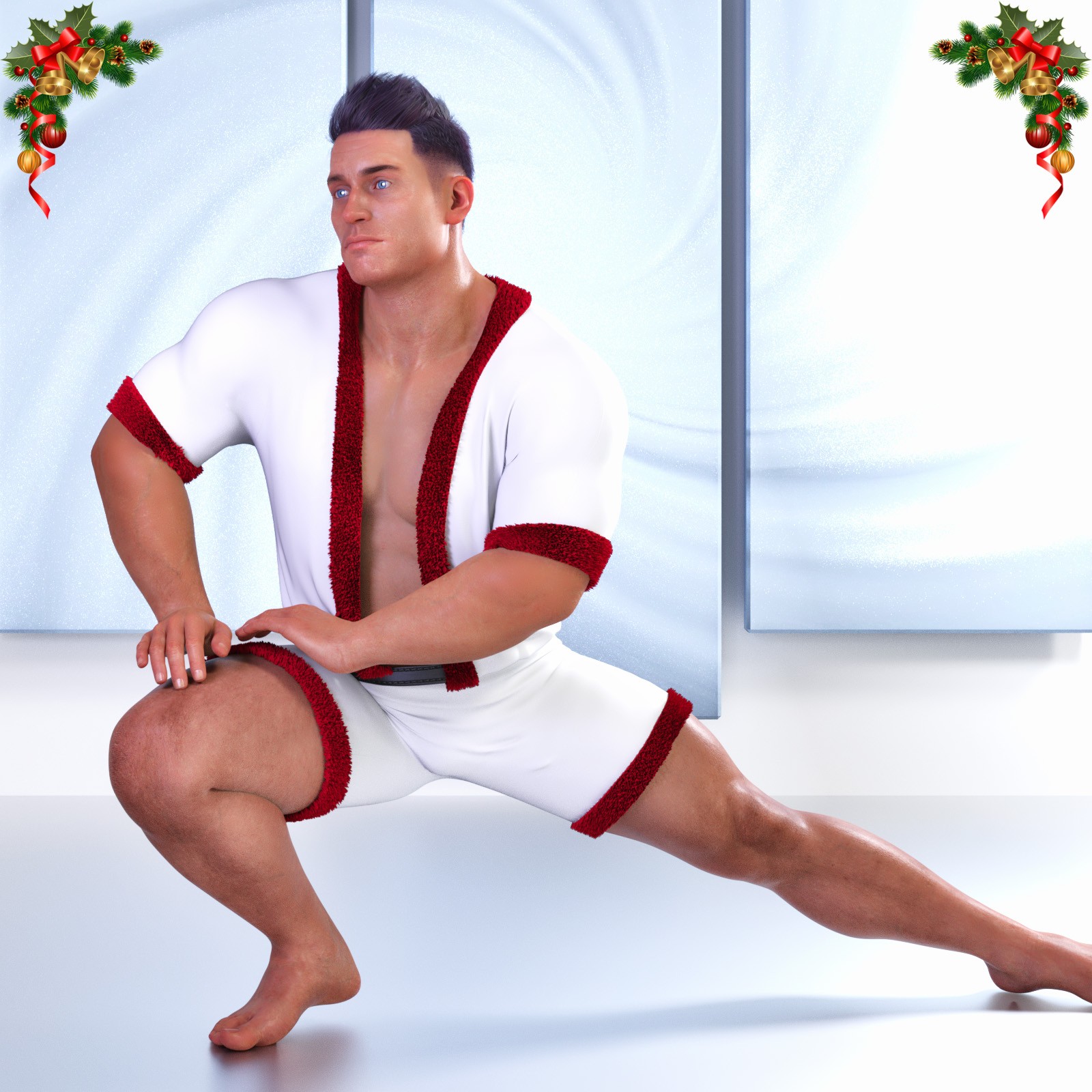 JMR dForce Adam Christmas Outfit for G8M by N/A
