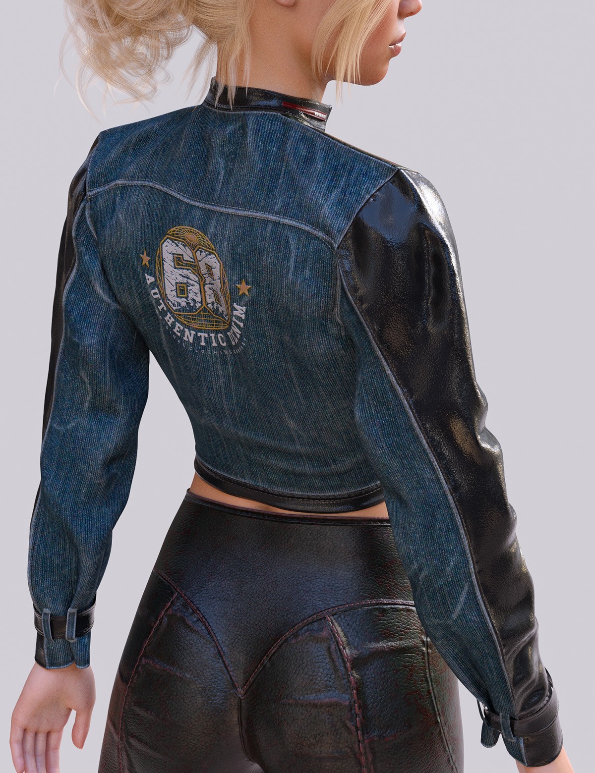 dForce Code One Open Jacket for Genesis8-8.1F-G9 by N/A