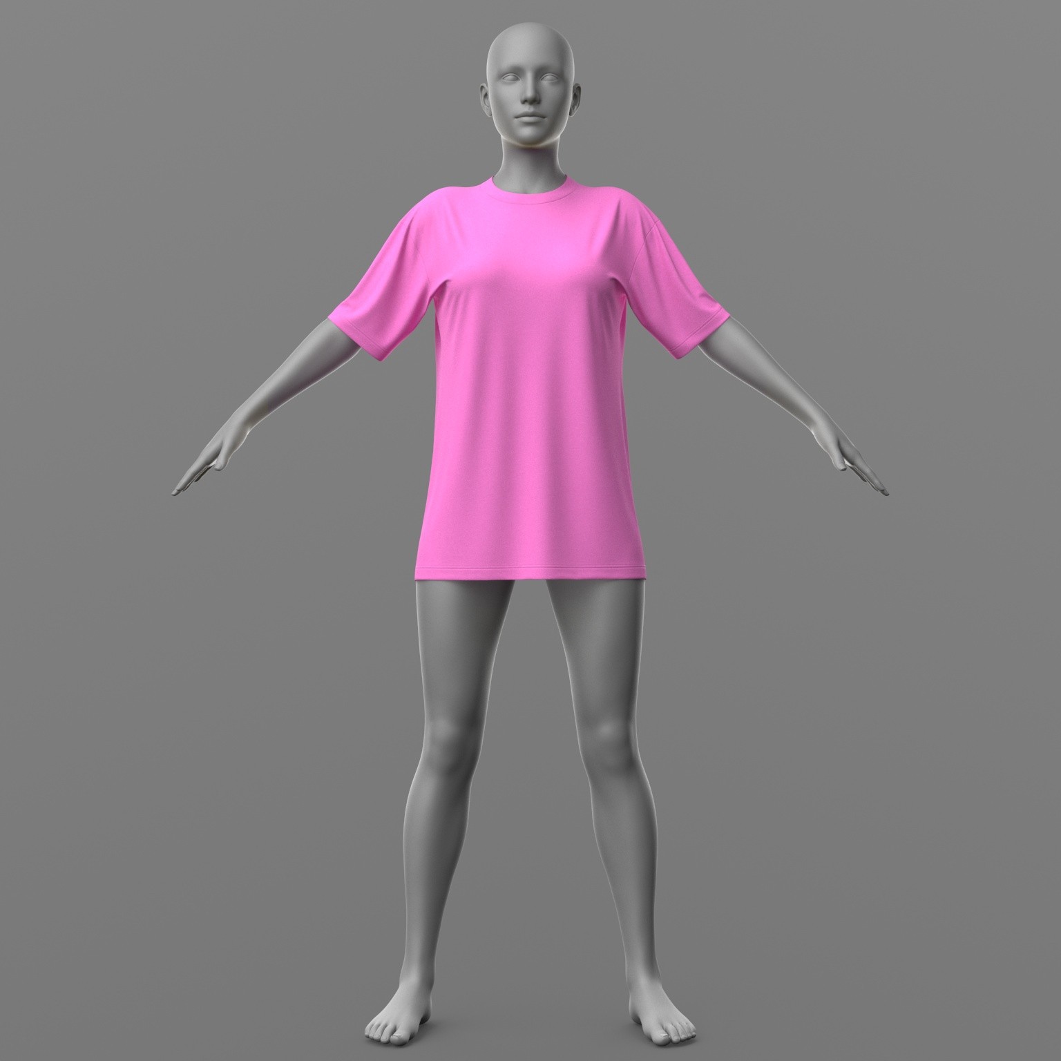 Shirt Long and Stockings G8 Female by N/A