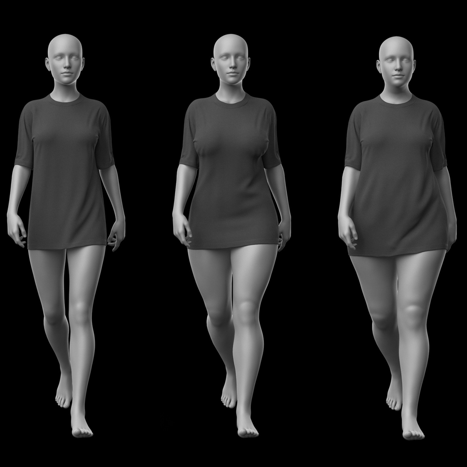 Shirt Long and Stockings G8 Female by N/A