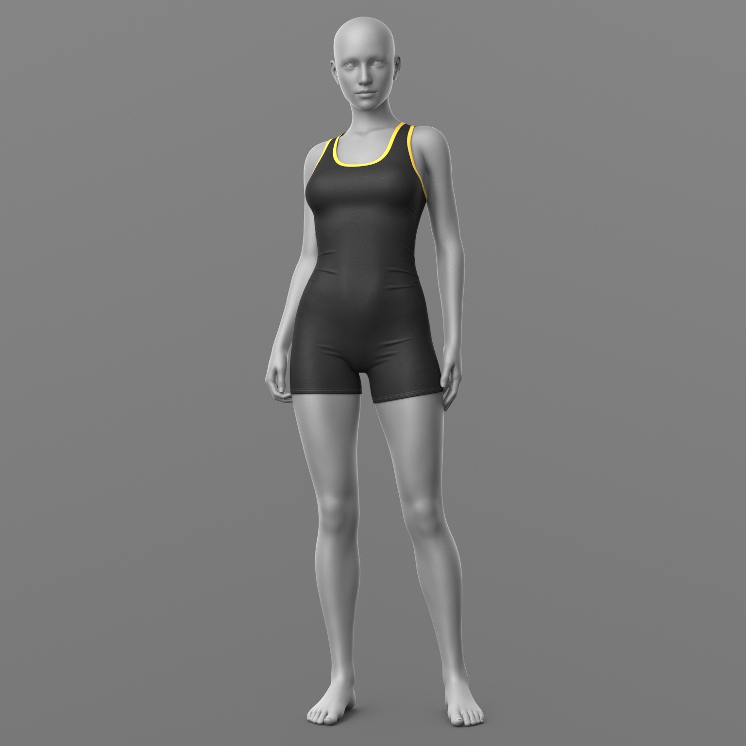 Wrestling Overalls G8 Female by N/A