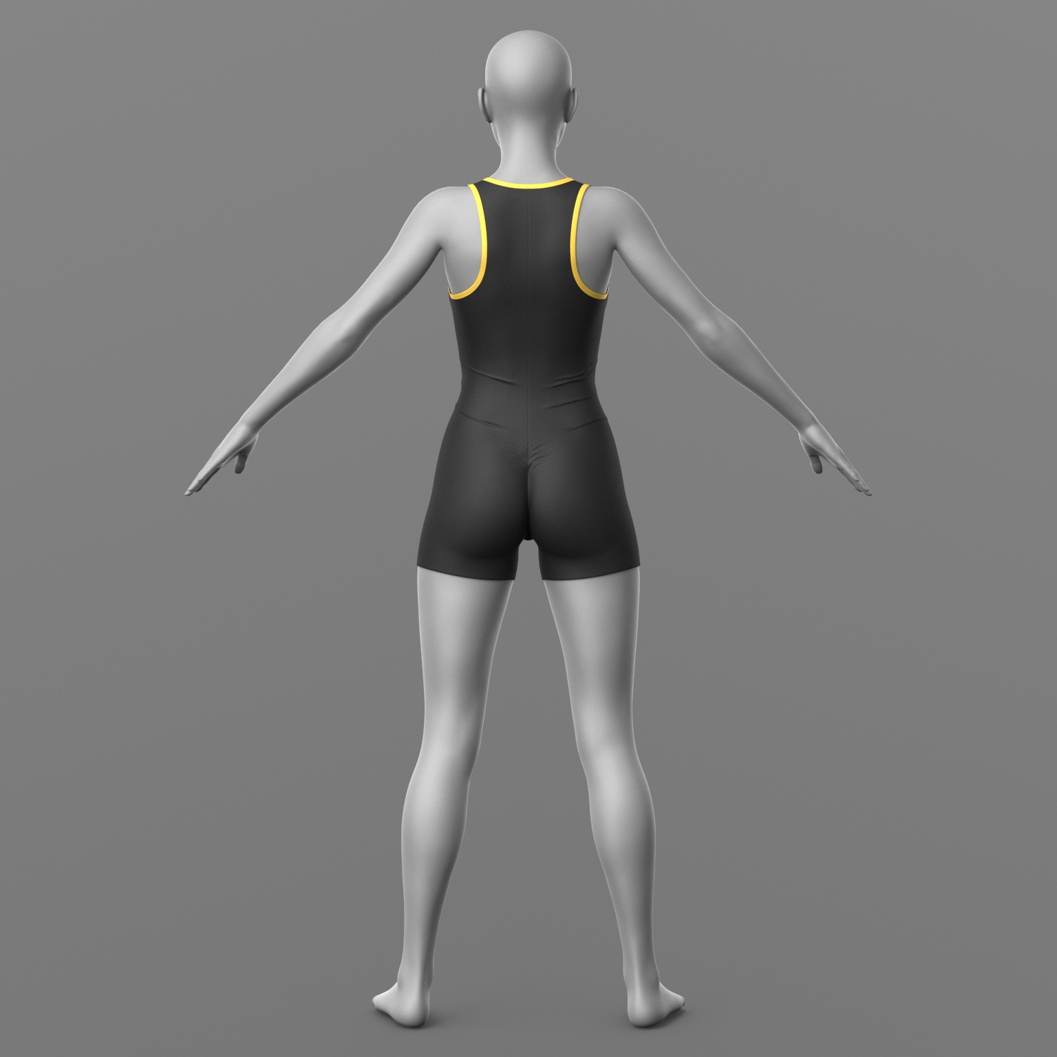 Wrestling Overalls G8 Female by N/A