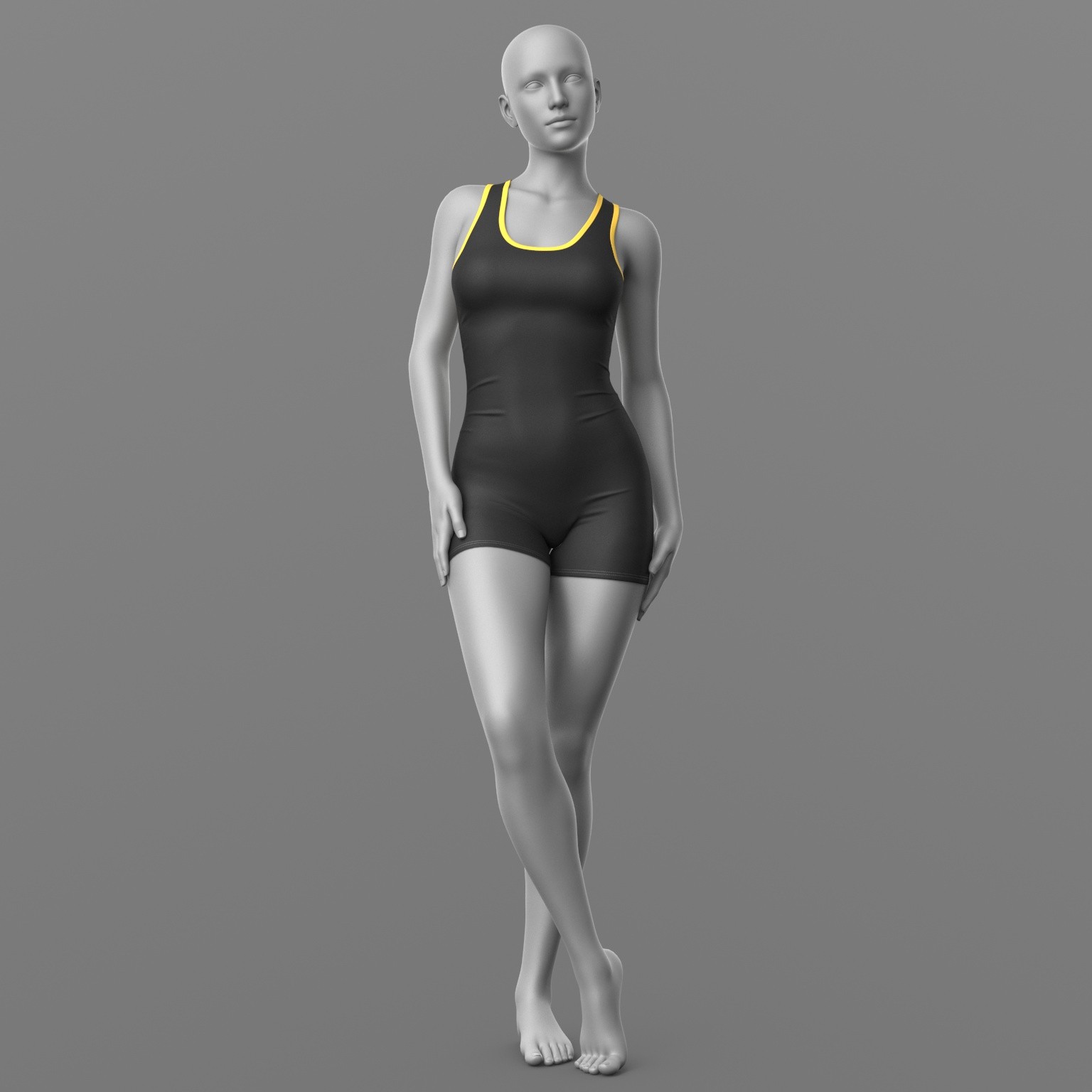 Wrestling Overalls G8 Female by N/A