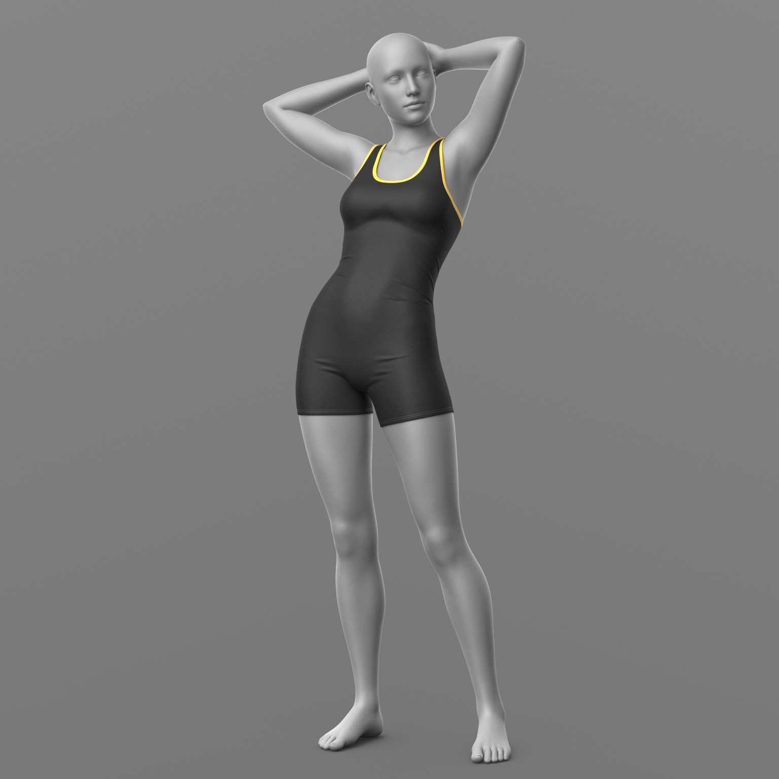 Wrestling Overalls G8 Female by N/A
