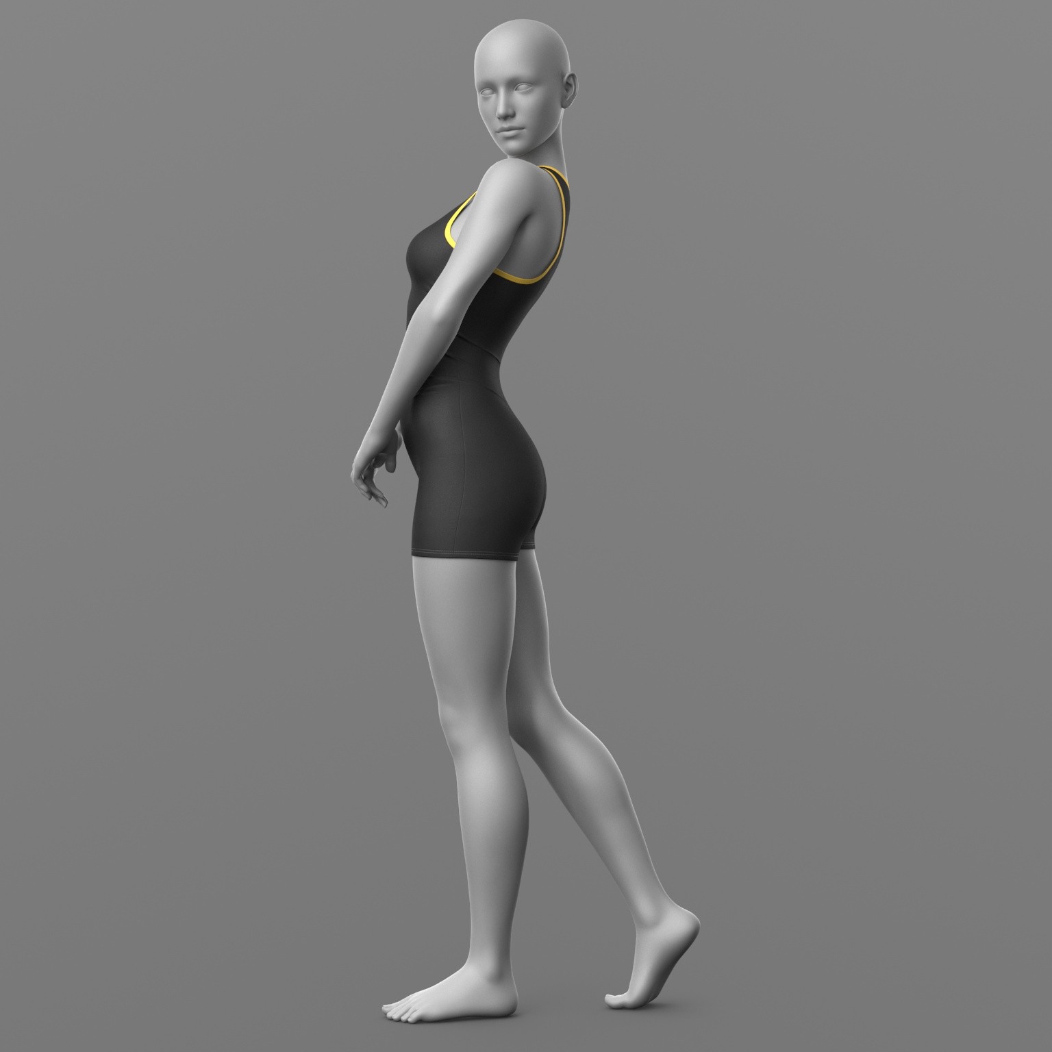 Wrestling Overalls G8 Female by N/A