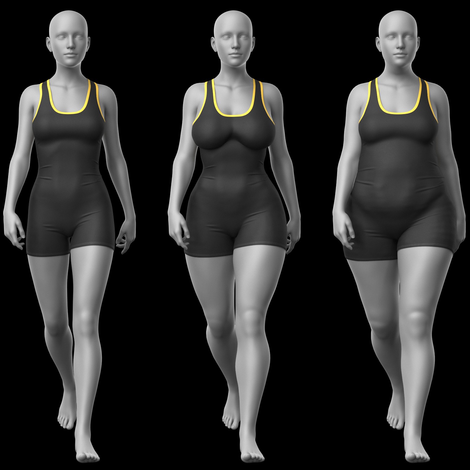 Wrestling Overalls G8 Female by N/A