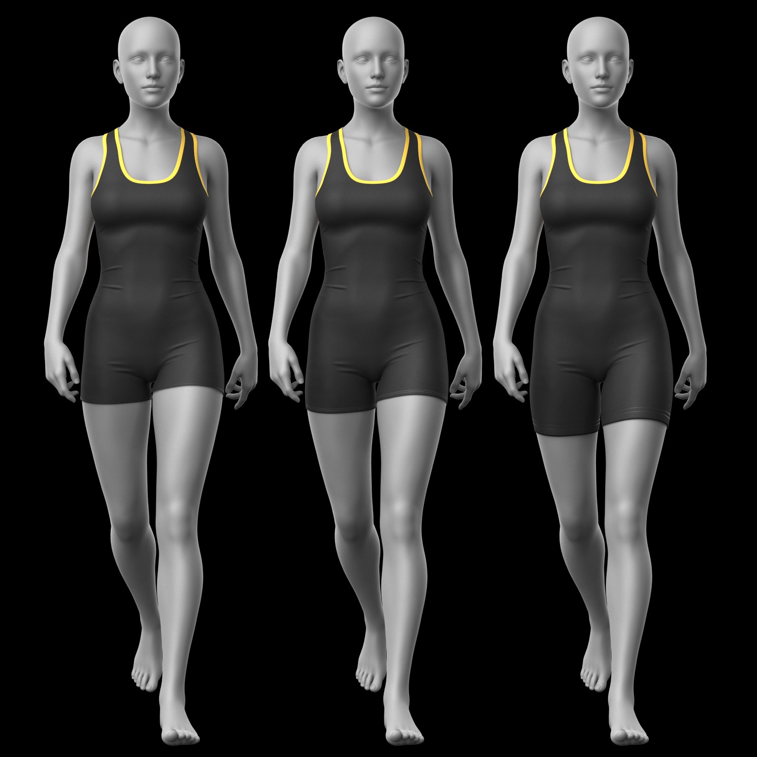 Wrestling Overalls G8 Female by N/A