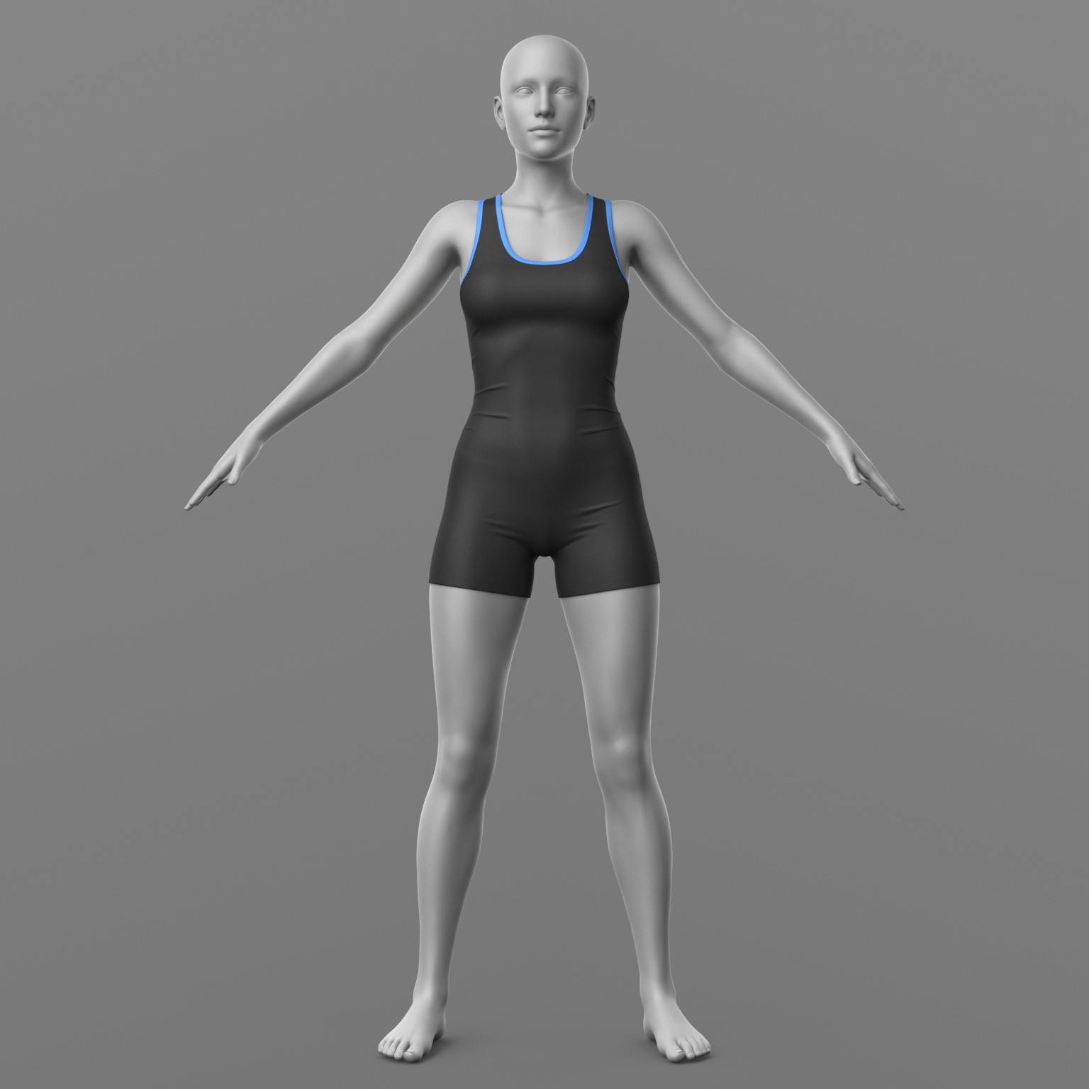 Wrestling Overalls G8 Female by N/A