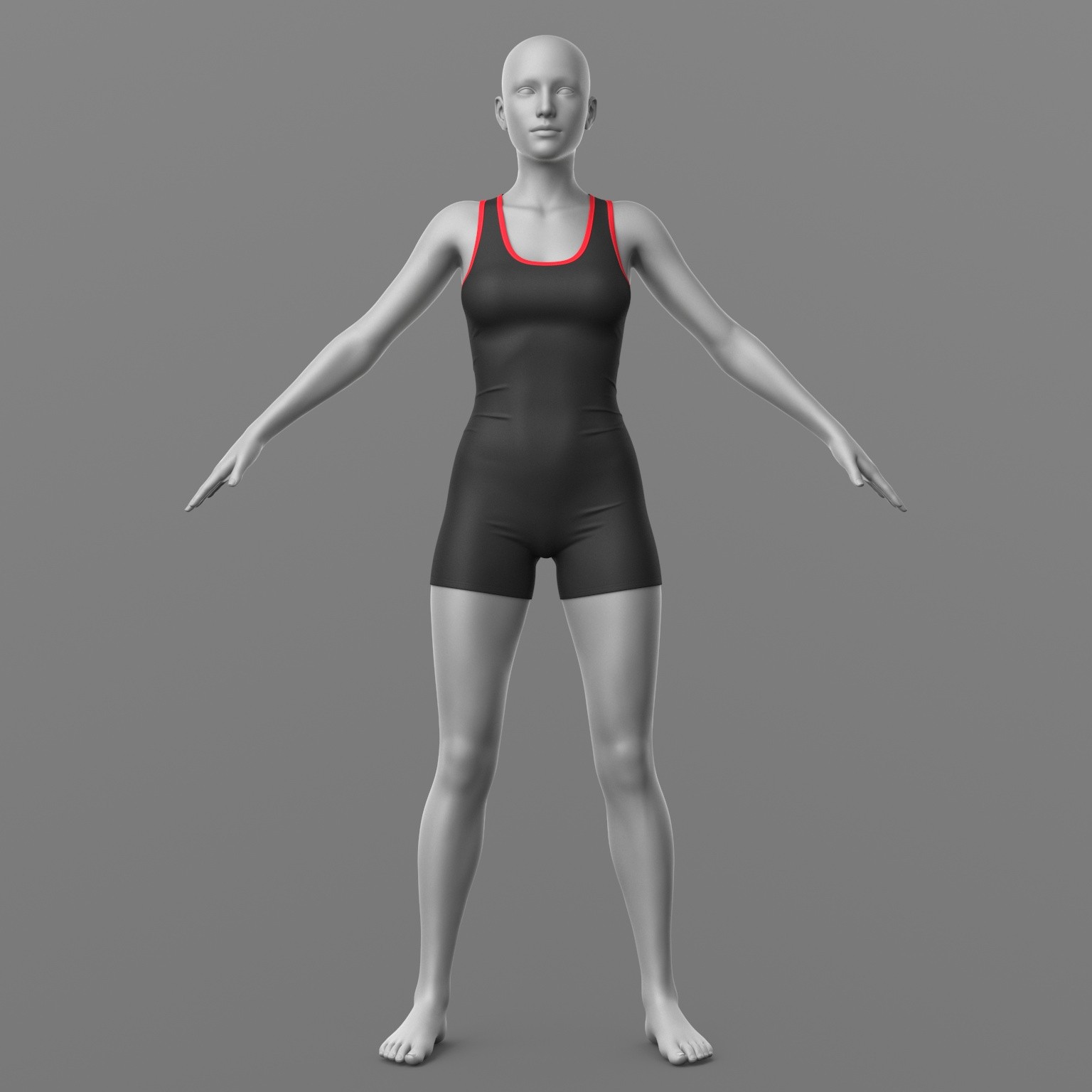 Wrestling Overalls G8 Female by N/A