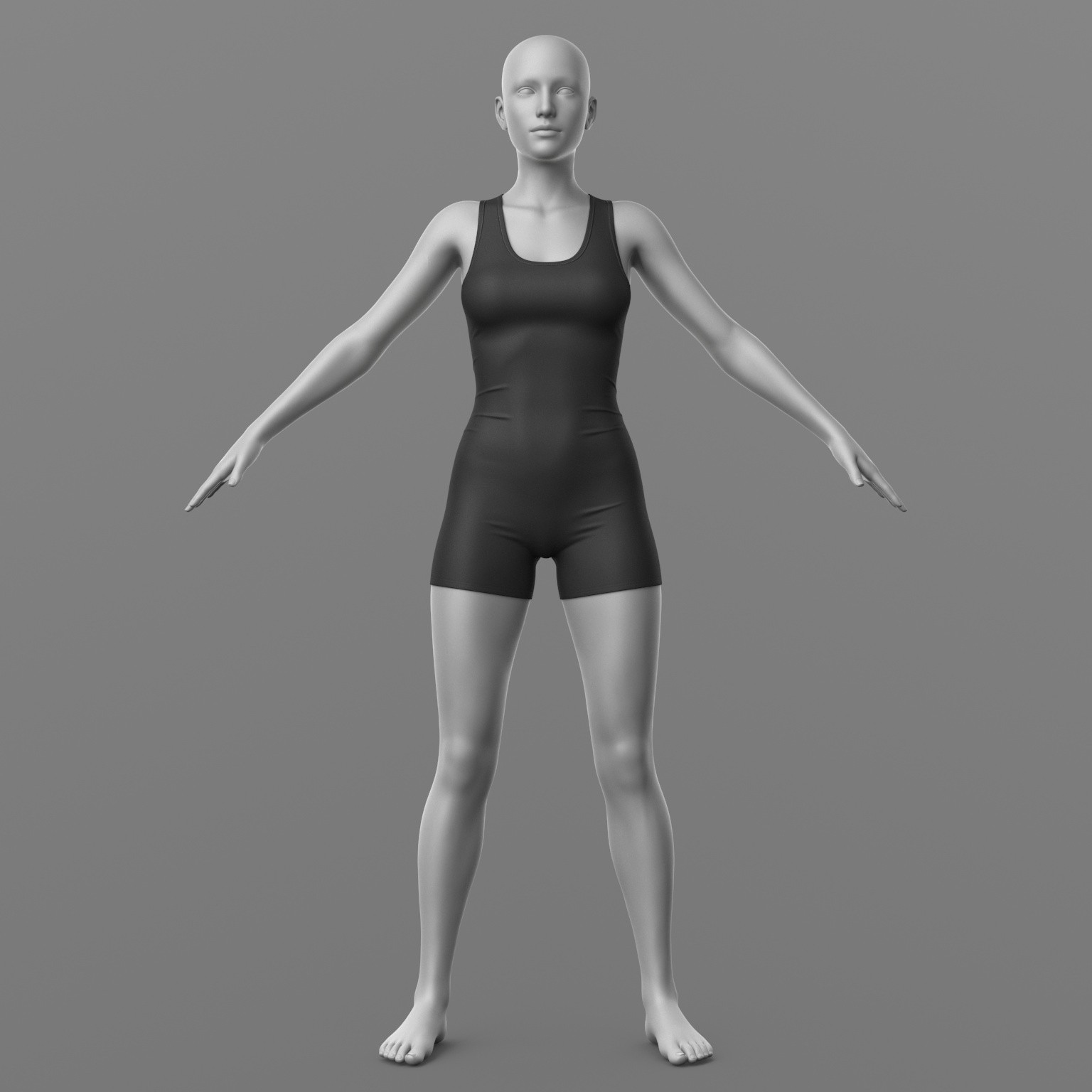 Wrestling Overalls G8 Female by N/A