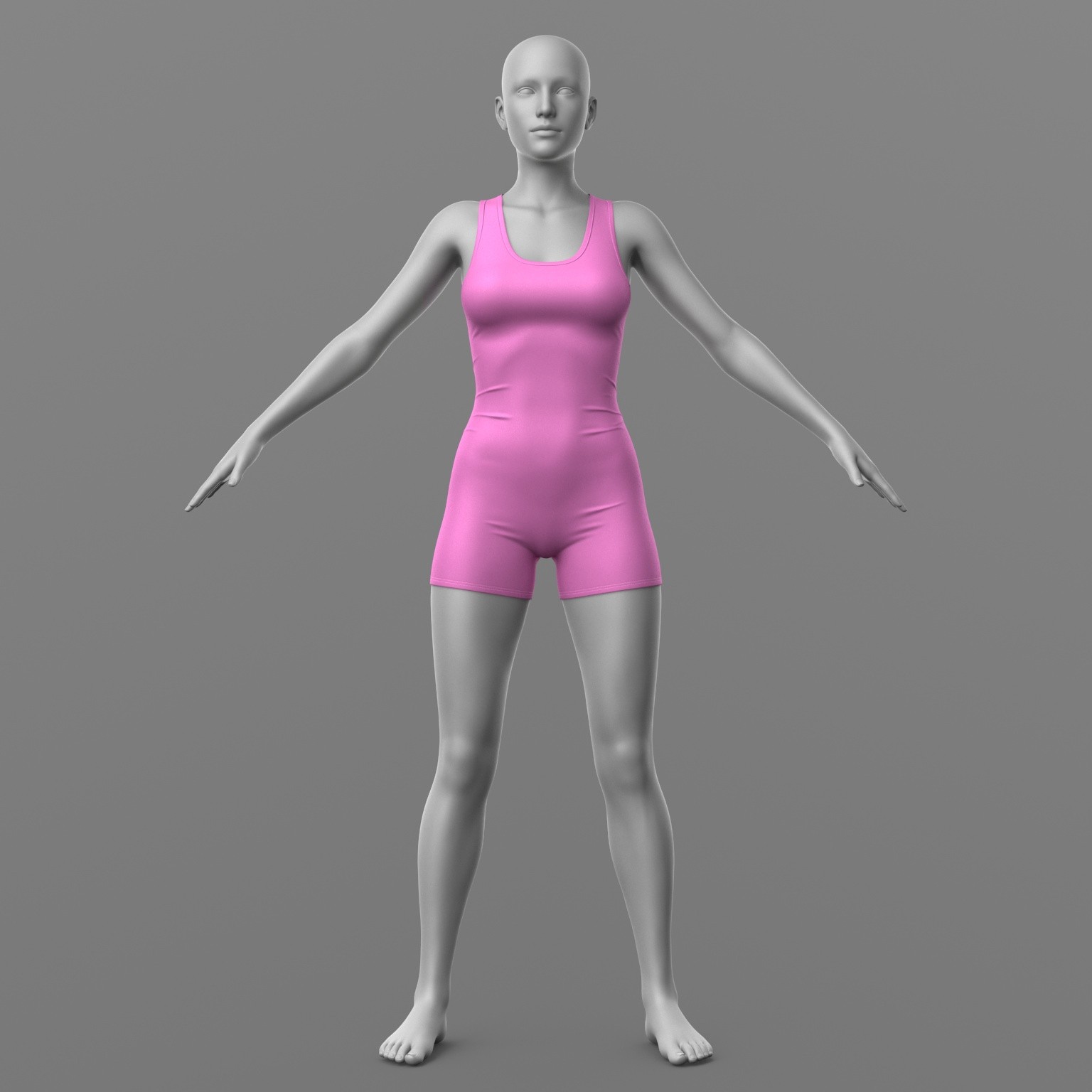 Wrestling Overalls G8 Female by N/A
