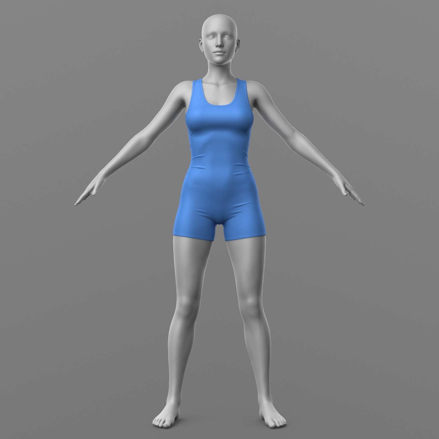 Wrestling Overalls G8 Female by N/A