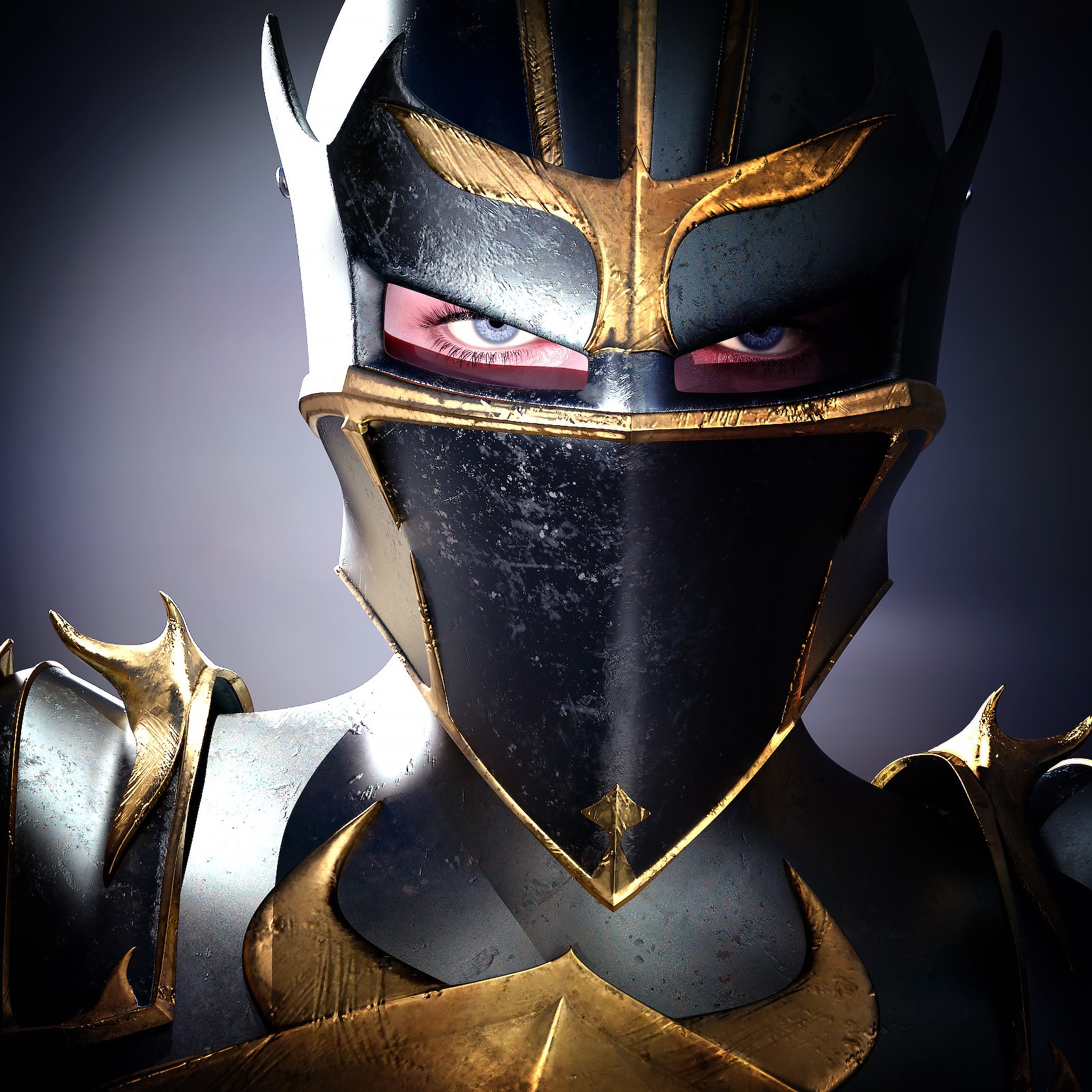 Aurum Sentinel Armor Set for Genesis 9 Female by N/A