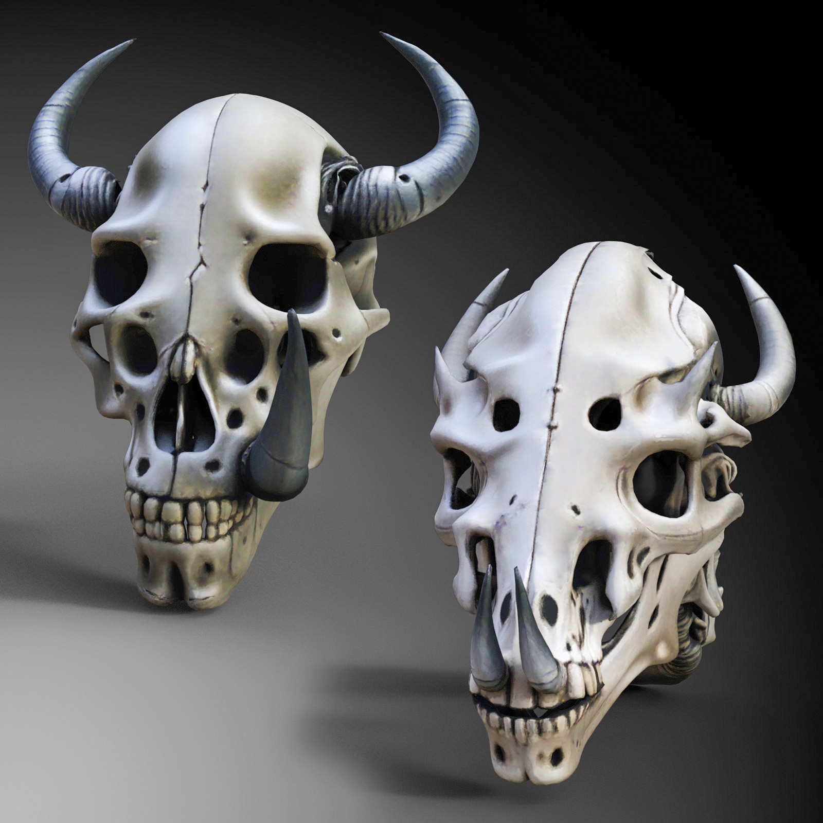 Alien Skulls by N/A