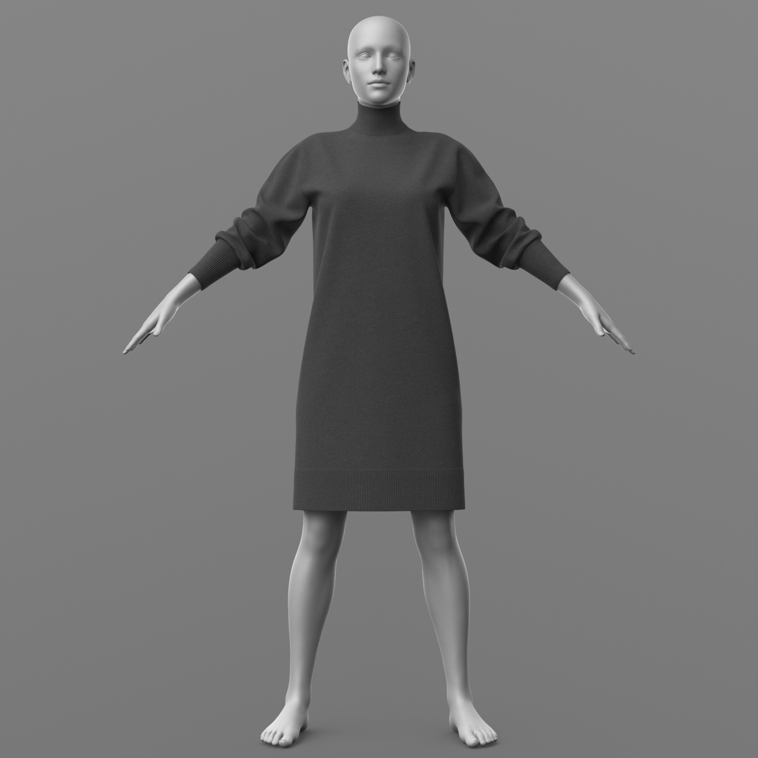 Knitted Dress 3v G8 Female by N/A