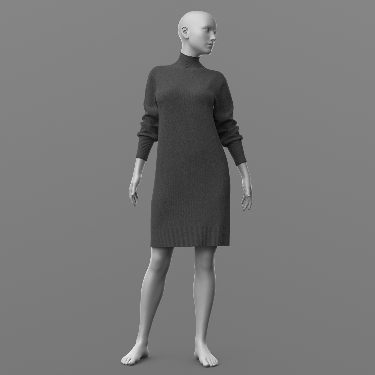Knitted Dress 3v G8 Female by N/A