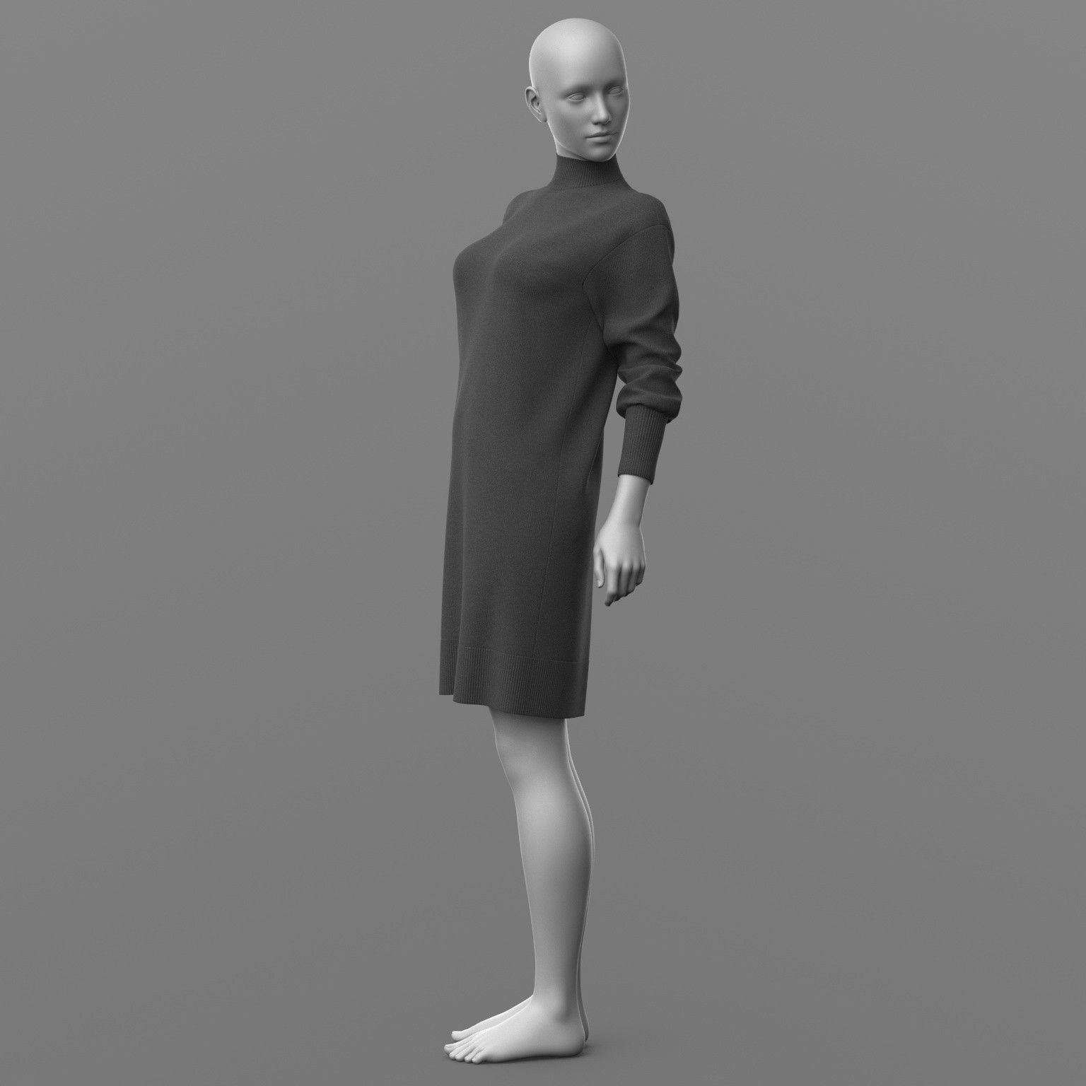 Knitted Dress 3v G8 Female by N/A
