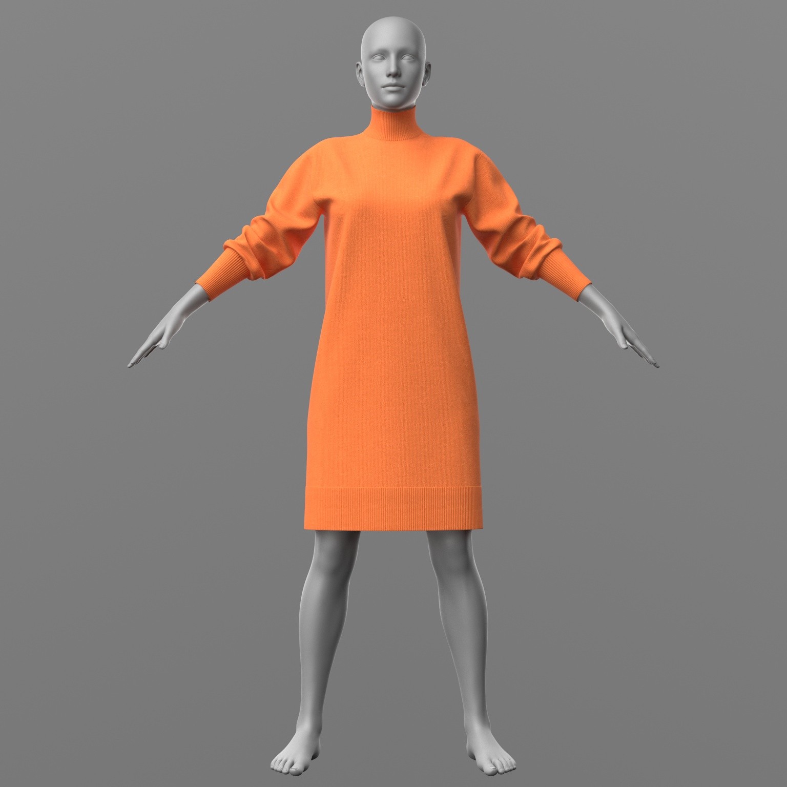 Knitted Dress 3v G8 Female by N/A
