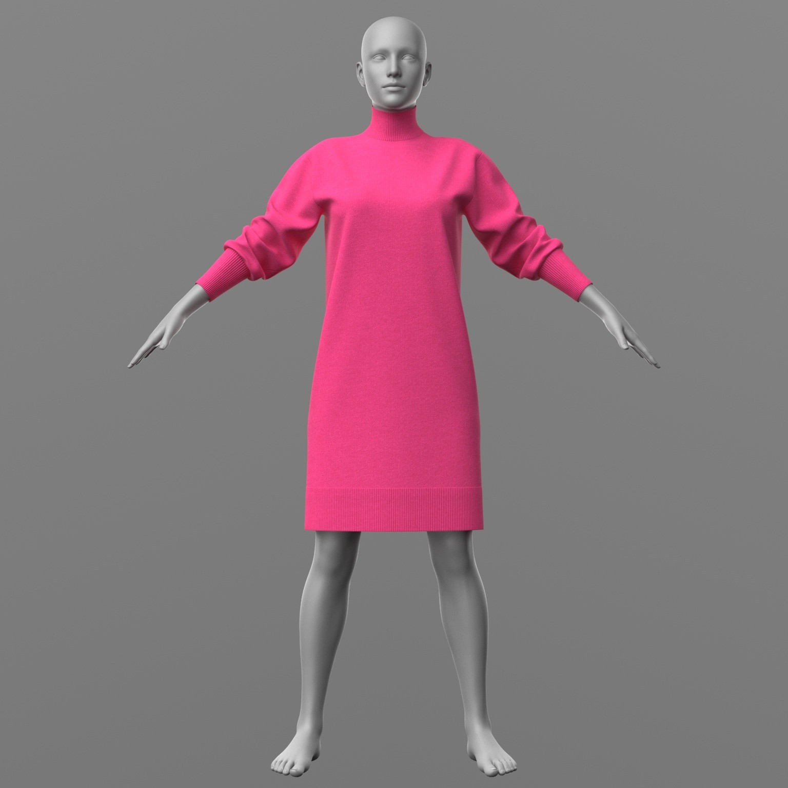 Knitted Dress 3v G8 Female by N/A