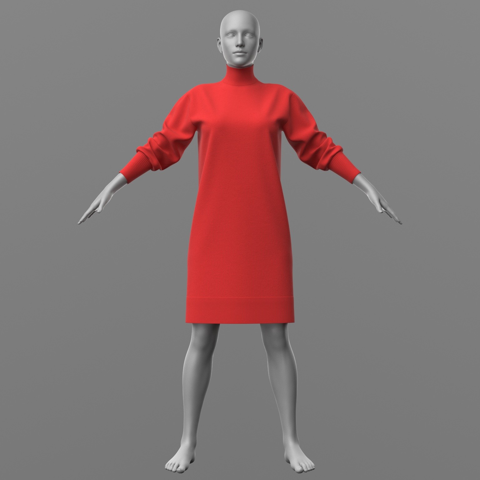 Knitted Dress 3v G8 Female by N/A