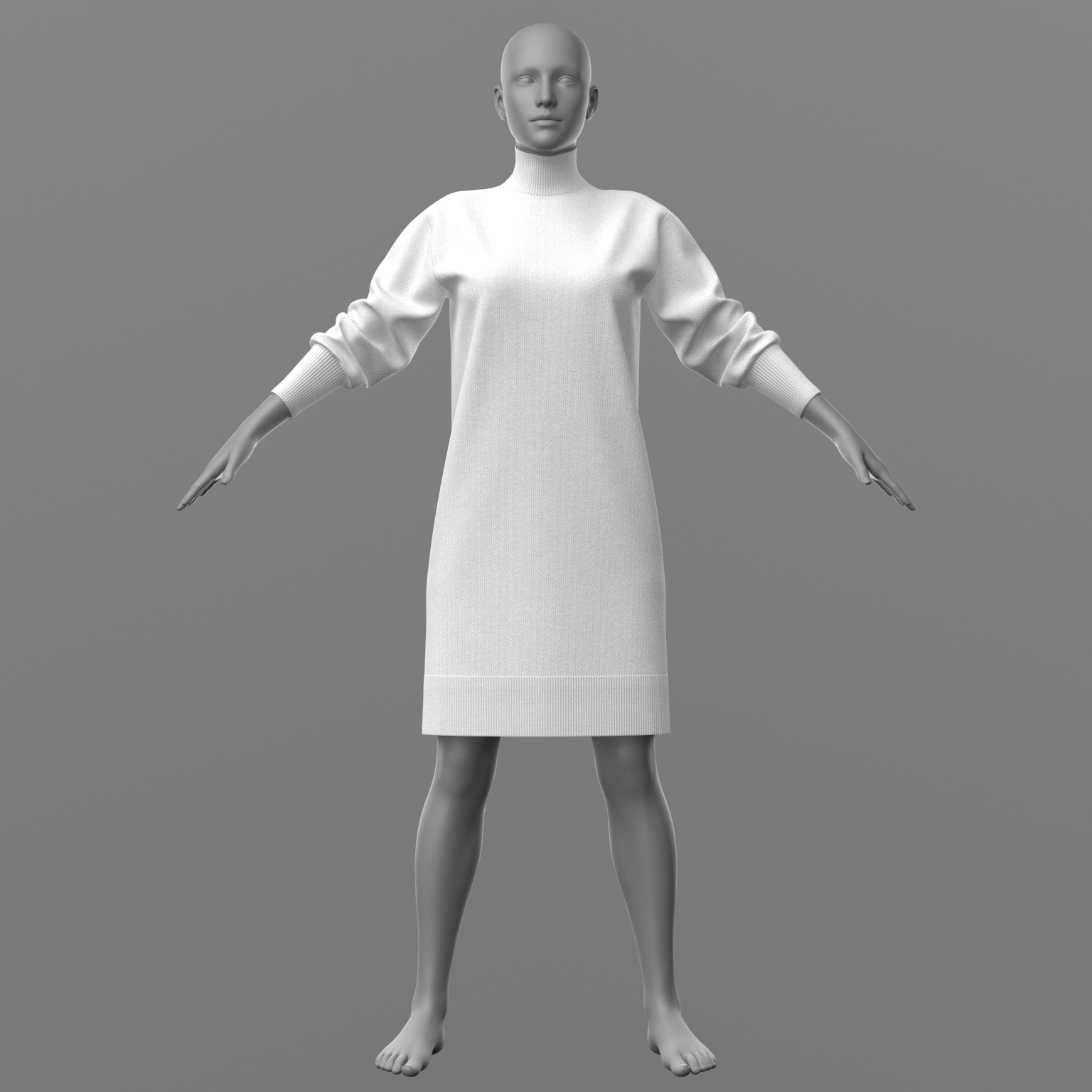 Knitted Dress 3v G8 Female by N/A