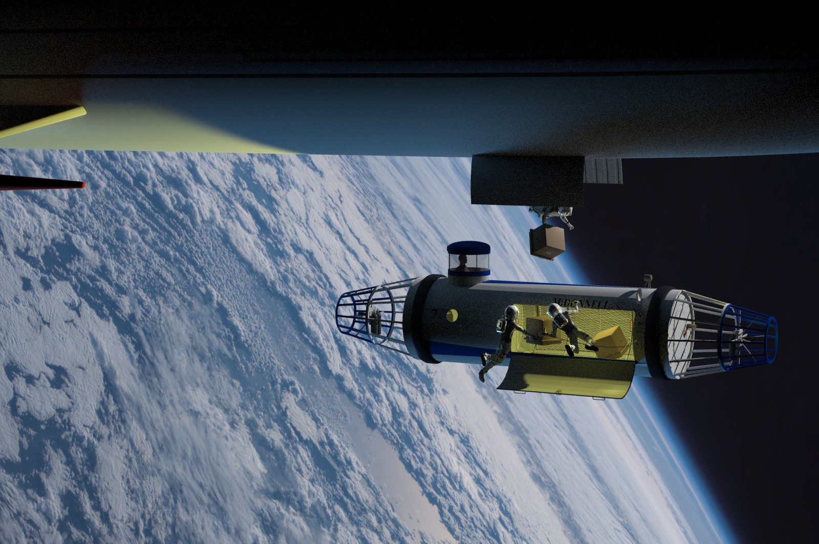 1950s Space Taxi by N/A