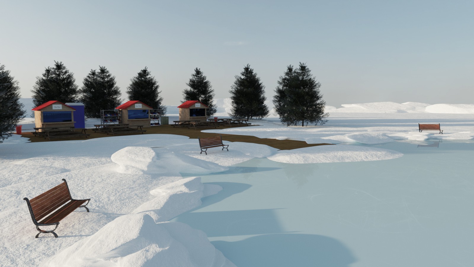 Ice Skating Rink by N/A