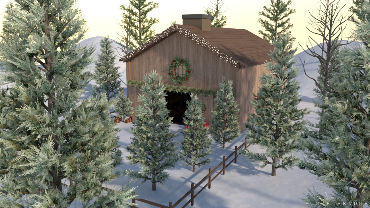 Christmas Barn by N/A