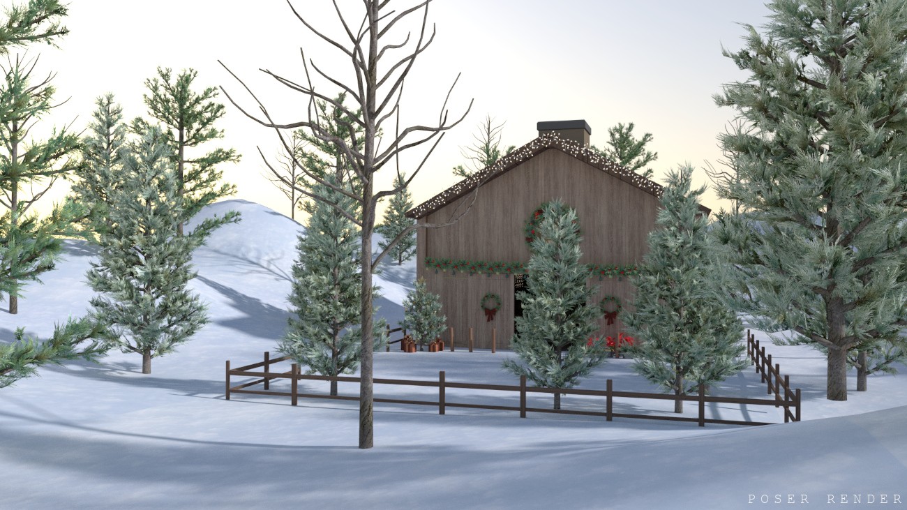 Christmas Barn by N/A