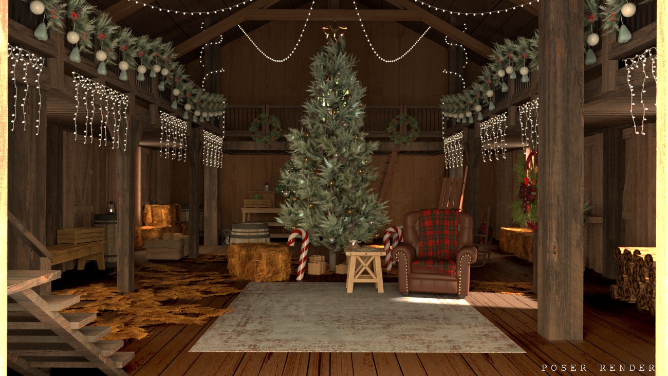 Christmas Barn by N/A