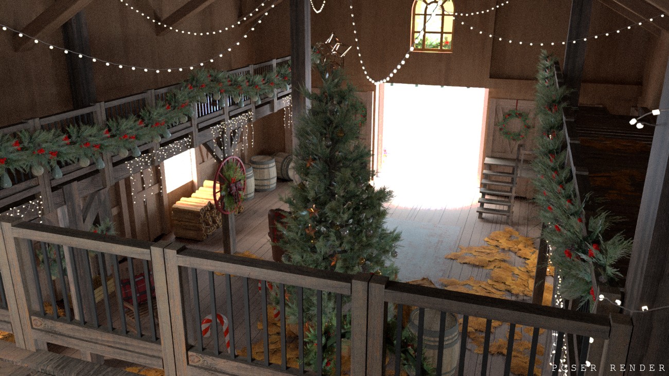 Christmas Barn by N/A