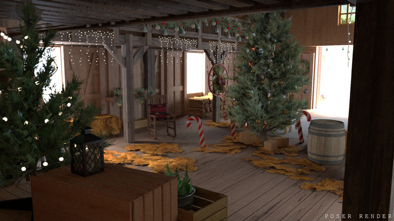 Christmas Barn by N/A