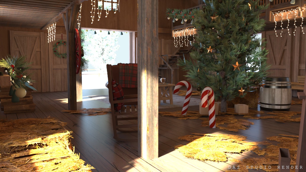 Christmas Barn by N/A
