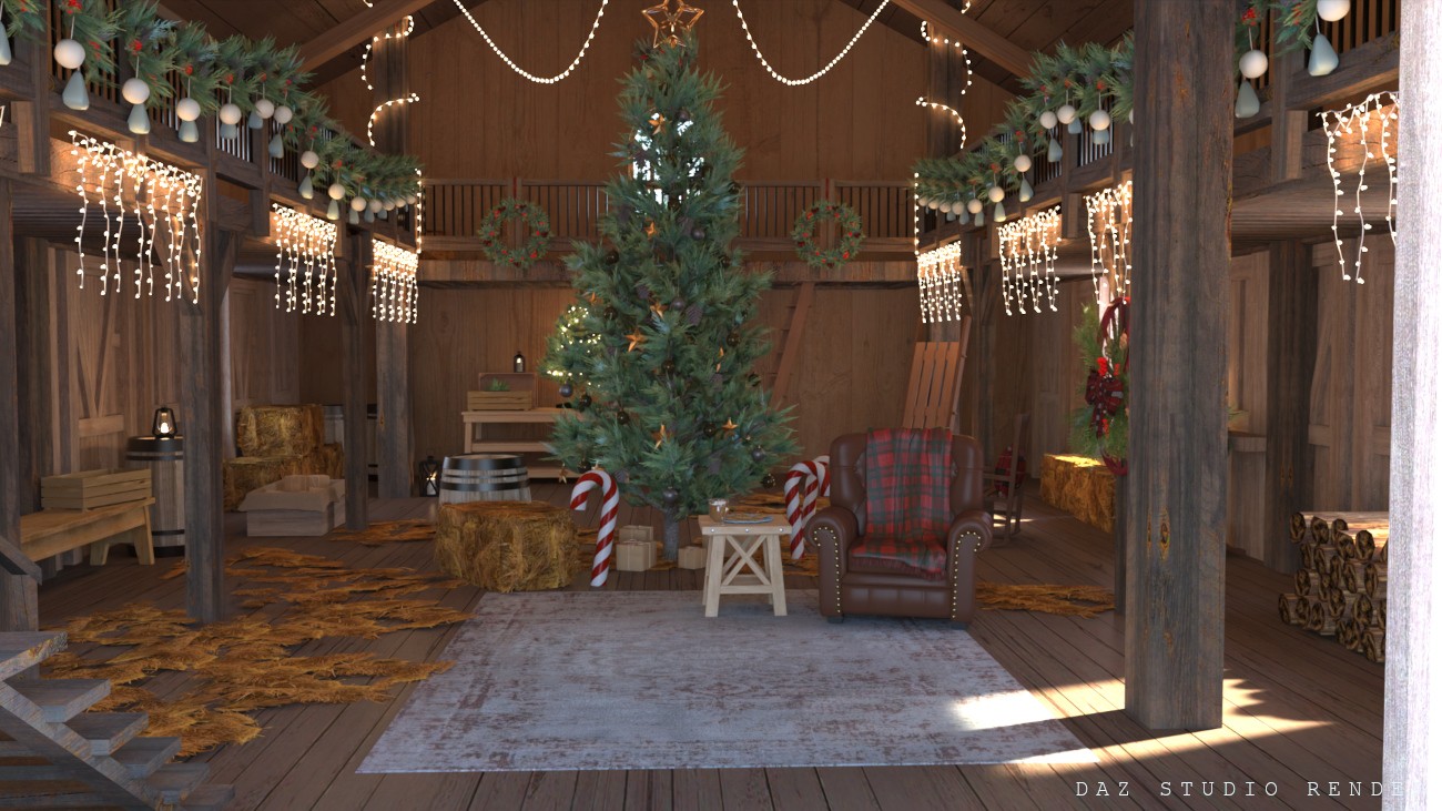 Christmas Barn by N/A
