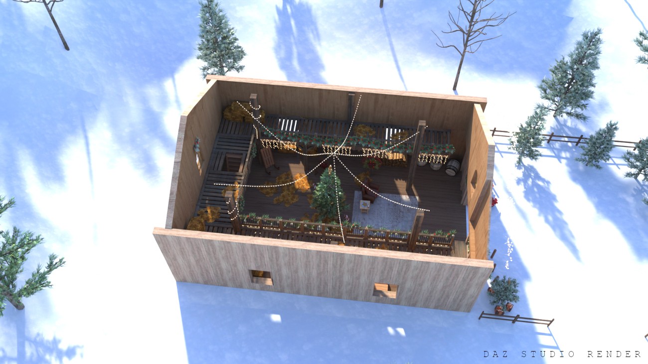 Christmas Barn by N/A