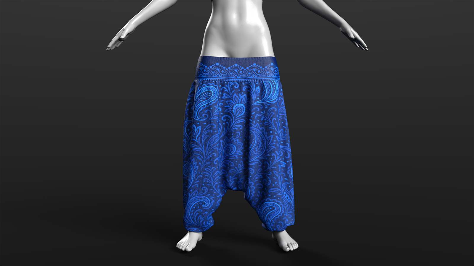CSR dForce Harem Pants and Wrapped Crop Top G8f and G9 by N/A