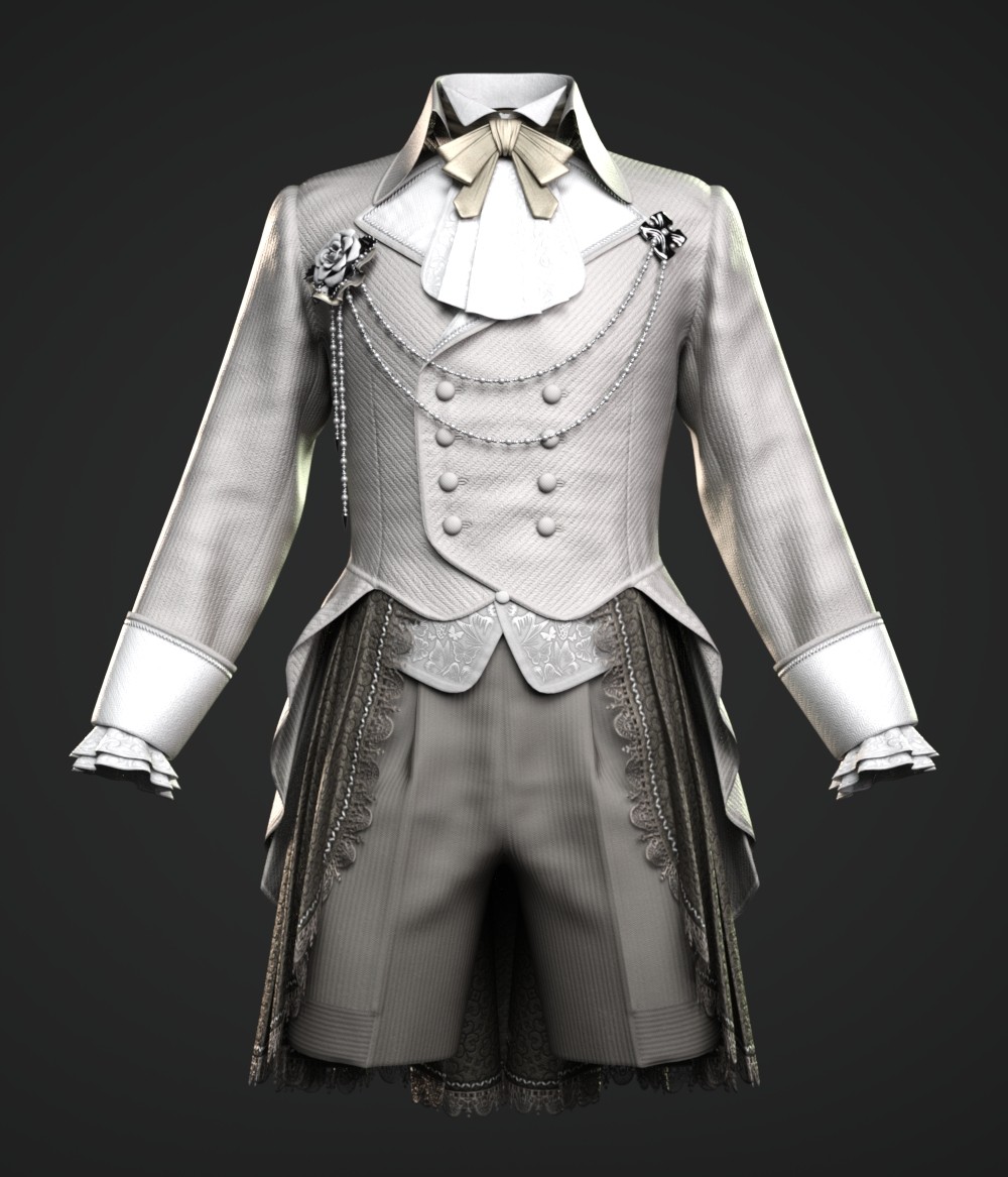 dForce Victorian Gothic Costume for the G8M, G8F, and G9 by N/A