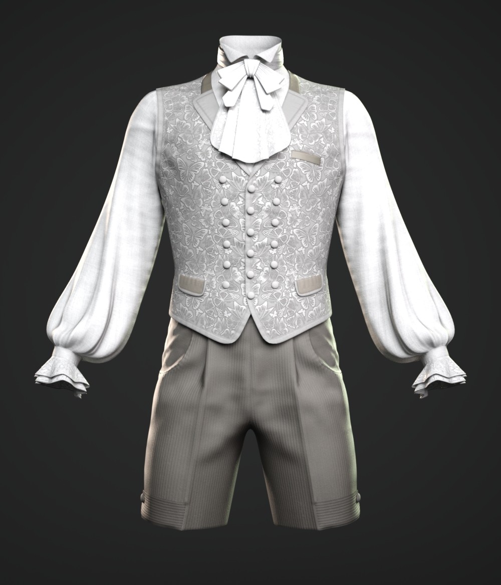 dForce Victorian Gothic Costume for the G8M, G8F, and G9 by N/A