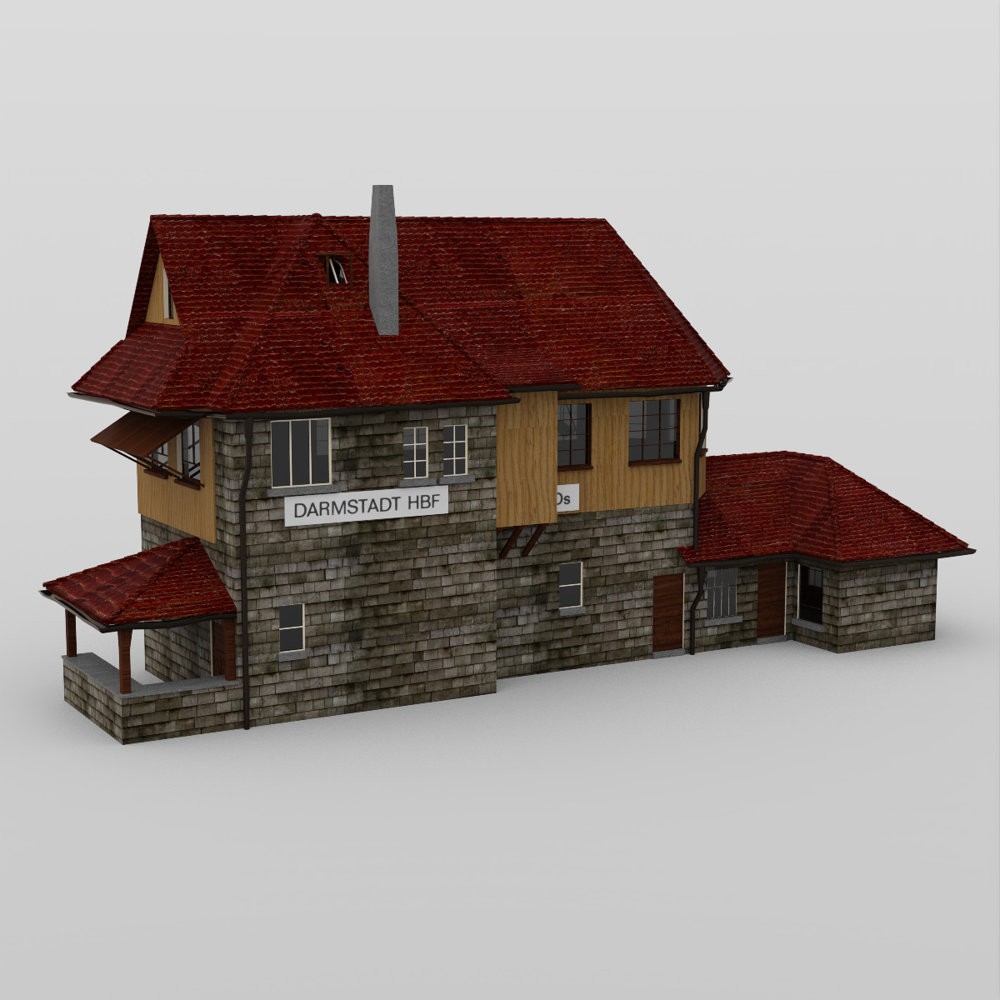 Darmstadt Station for DAZ Studio by N/A