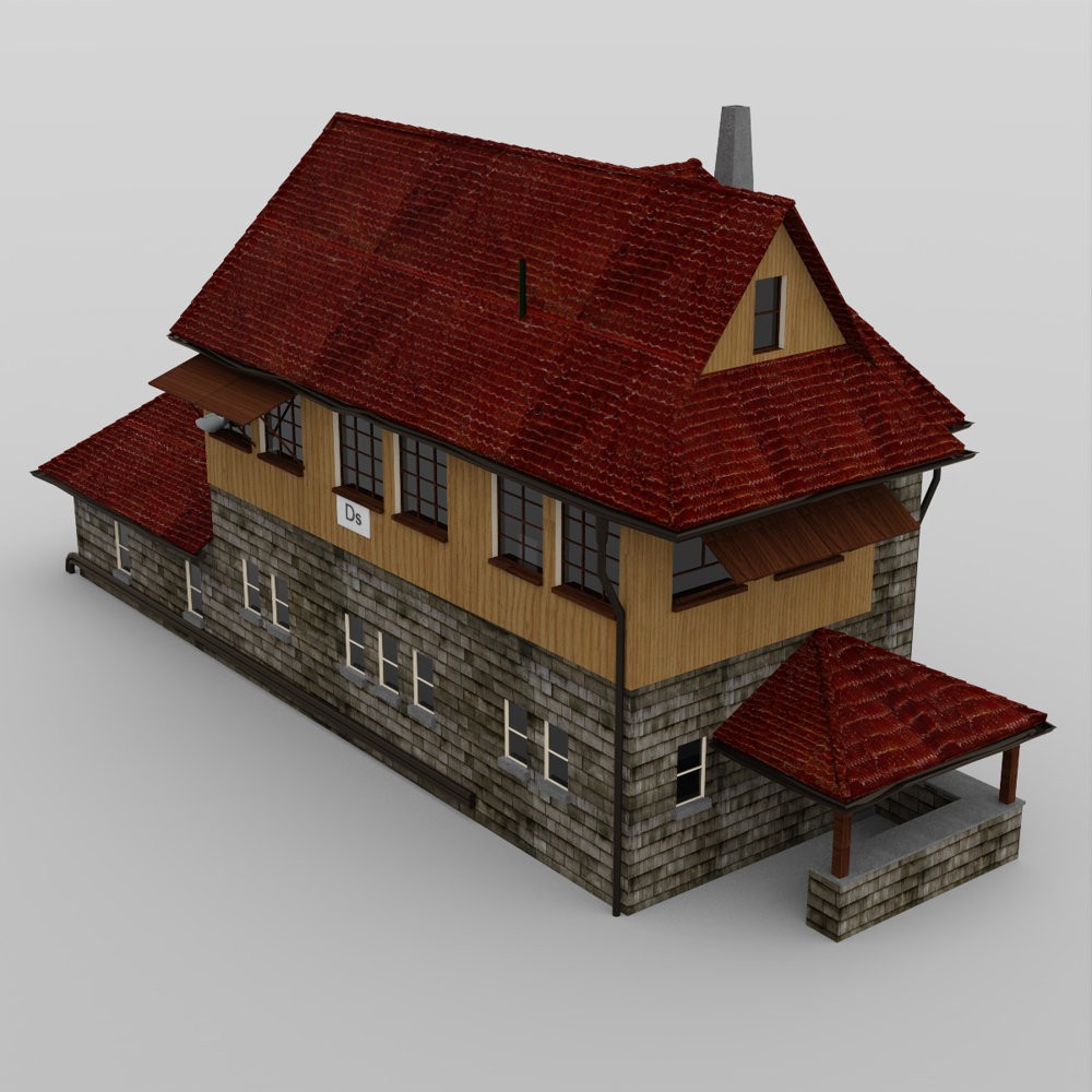 Darmstadt Station for DAZ Studio by N/A