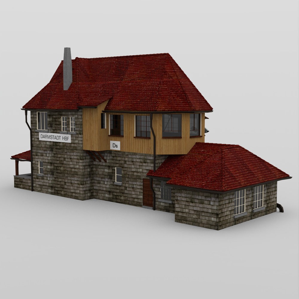 Darmstadt Station for DAZ Studio by N/A