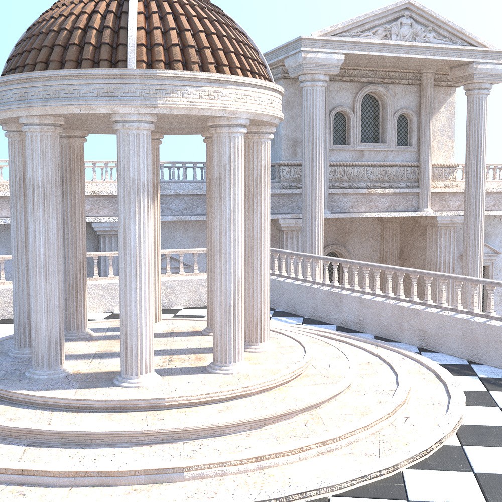 Olympia Cityscape for Daz Studio by N/A