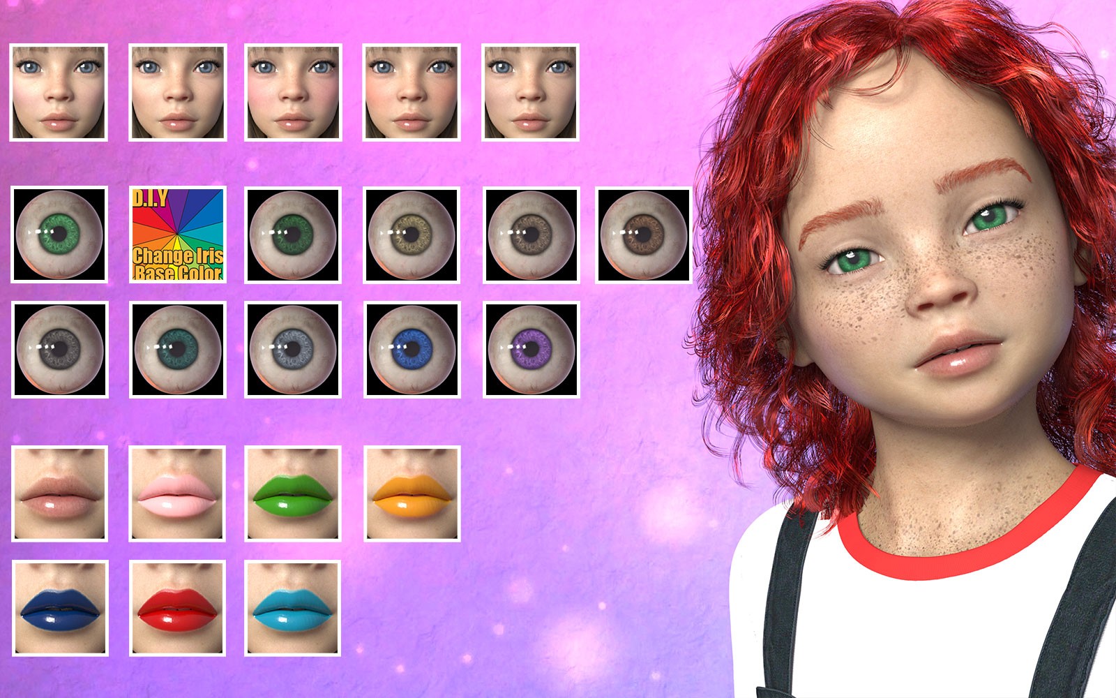 3DL Lil Cameron For Genesis 8 Females by N/A