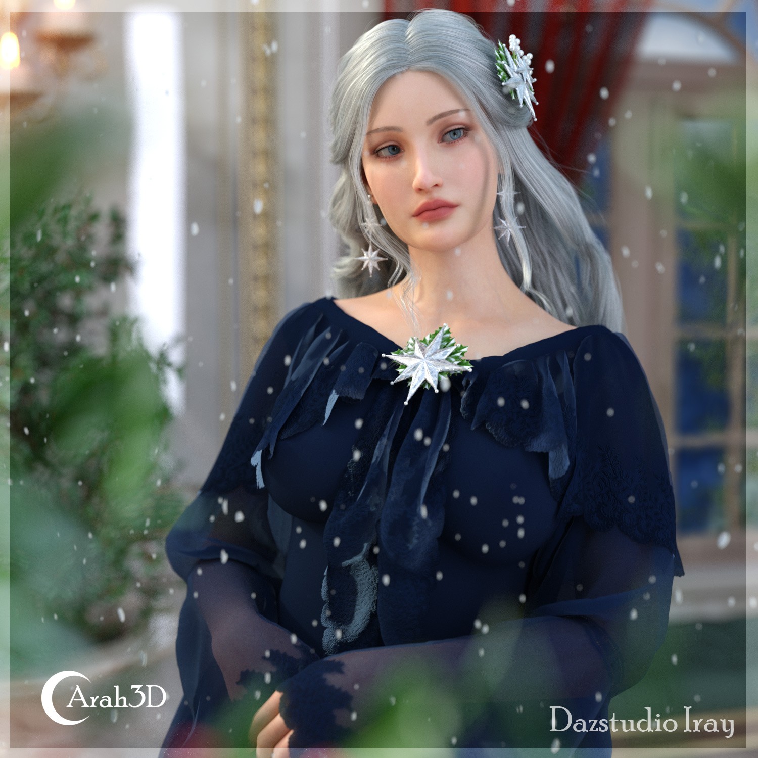 Arah3D Winter Holly for G8F and G9 by N/A